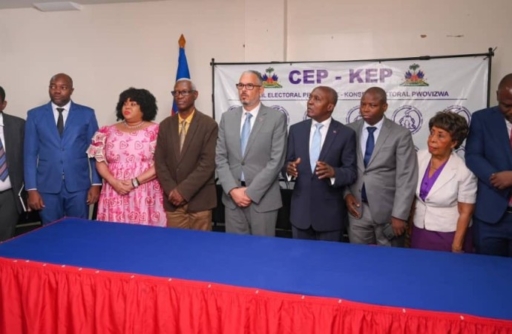 Haïti/Élections : Le Premier Ministre Alix Didier Fils-Aimé assure un climat sécuritaire lors de sa rencontre avec le CEP