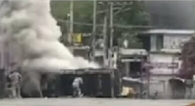 Port-au-Prince/Criminalité : un énième véhicule de la PNH incendié par des bandits