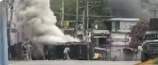 Port-au-Prince/Criminalité : un énième véhicule de la PNH incendié par des bandits