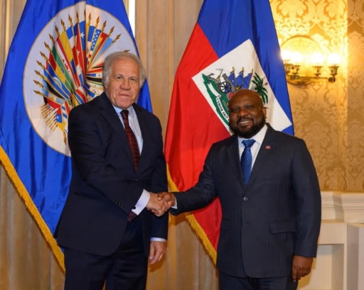 Smith Augustin rencontre le secrétaire général de l’OEA pour discuter d’opportunités de soutien pour Haïti