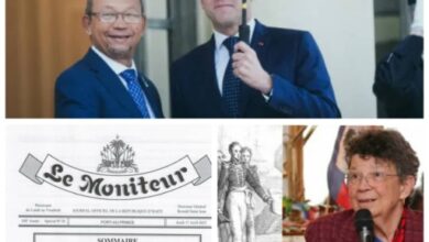 Designation d’une représentante d'Haïti à la commission mixte Franco-Haïtienne sur la dette de l’indépendance