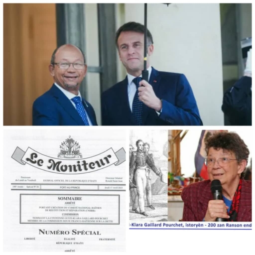 Designation d’une représentante d'Haïti à la commission mixte Franco-Haïtienne sur la dette de l’indépendance