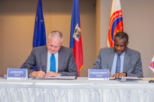 Un accord historique a été signé entre Haïti et L'UE pour la modernisation de l'AGD