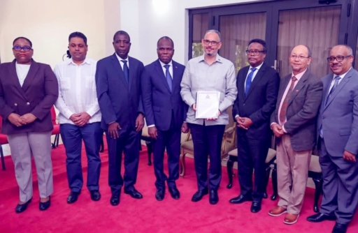 Haiti-politique: Remise de l’avant-projet de la nouvelle Constitution par le comité de Pilotage
