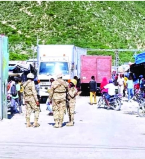 Des commerçants haïtiens protestent contre le droit "d’entrée" imposé par les dominicains
