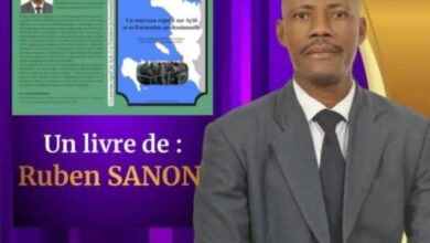 M. Ruben Sanon, l’auteur du livre : Un nouveau regard sur Ayiti et sa Formation professionnelle vous donne rendez-vous à Livres en folie cette année