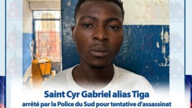 Port-Salut: la Police met la main au collet de Saint Cyr Gabriel, alias “Tiga” pour tentative d'assassinat