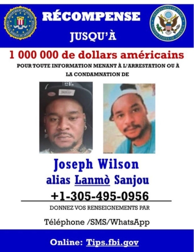 Intensification de la Traque Internationale : "Lanmò Sanjou", une Figure Notoire du Banditisme haïtien, dans le "Viseur du FBI" 1 Intensification de la Traque Internationale : "Lanmò Sanjou", une Figure Notoire du Banditisme haïtien, dans le "Viseur du FBI"