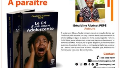 Le Cri d’une Jeune Adolescente : Un roman poignant de Géraldine Alcénat PÉPÉ, entre poésie et vérité crue