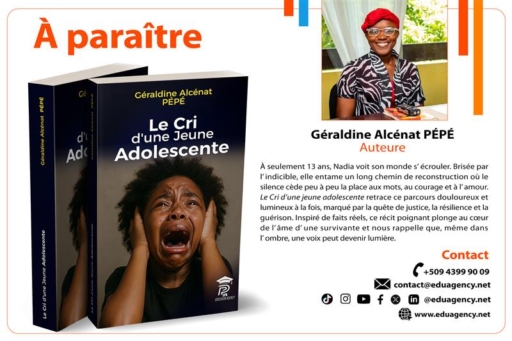 Le Cri d’une Jeune Adolescente : Un roman poignant de Géraldine Alcénat PÉPÉ, entre poésie et vérité crue