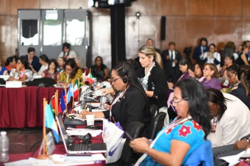 À la tribune de Mexico, la ministre haïtienne appelle à une égalité réelle entre les sexes