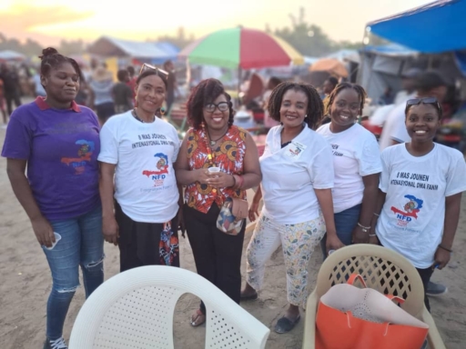 L’Organisation "Nwayo Fanm DAyiti" transforme les quartiers des Cayes pour les rendre plus beaux et plus verts