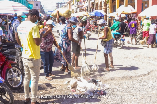 L’Organisation "Nwayo Fanm DAyiti" transforme les quartiers des Cayes pour les rendre plus beaux et plus verts