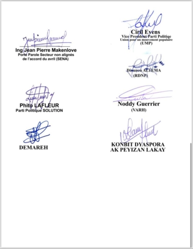 Haiti-Politique: l’Initiative du 24 avril alerte sur un pays au bord de l’effondrement
