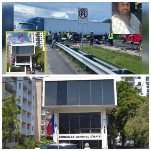 Silence total du consulat d’Haïti à Miami après la tragédie de trois ressortissants haïtiens