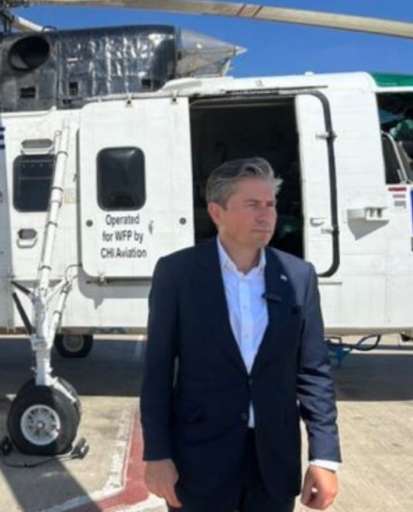Tom Fletcher, chef des affaires humanitaires de l'ONU, en visite en Haïti