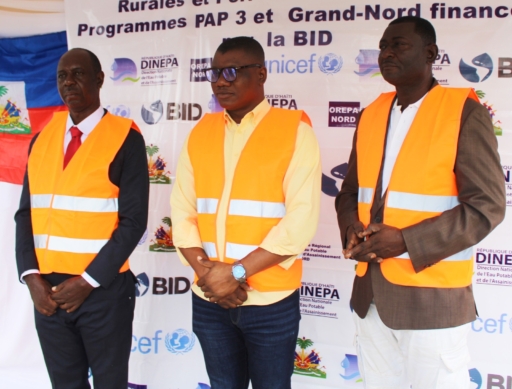 DINEPA lance les travaux de construction et réhabilitation du SAEP dans le nord du pays