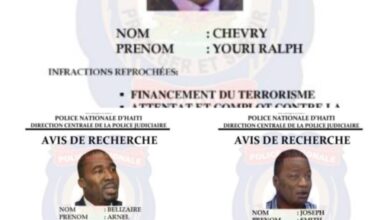 Haïti : la DCPJ lance des avis de recherche pour financement de terrorisme visant des figures politiques et proches du pouvoir