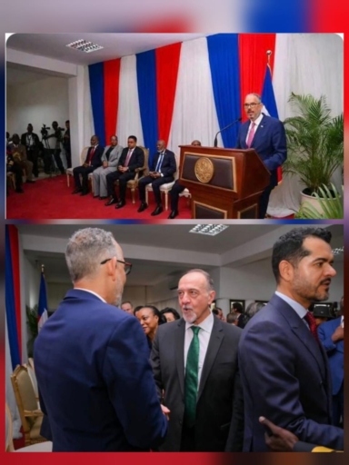Haïti-Politique: le CPT sortant laisse place à Fils-Aimé, acclamé à l’international