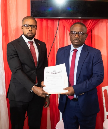 Le ministère de l'agriculture accueille un nouveau titulaire, l'Ing-Agr Marcelin Aubourg entre en fonction