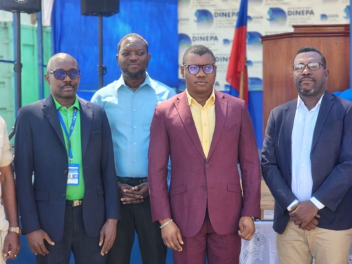 Le DG de la DINEPA dote le CTE-RMPP d’un lot de matériels roulants et de radios de communication
