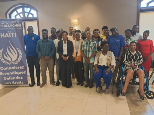 Table ronde du Haut-Commissariat des Nations Unies aux droits de l’homme avec la société civile sur les mécanismes de plainte à Port-au-Prince