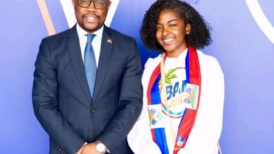 France : Ariana Milagro Lafond reçue par l’ambassadeur Louino Volcy à Paris après son succès au « House of Challenge »