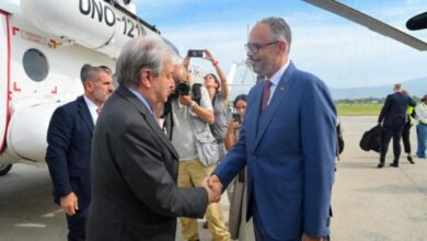 Le Premier ministre accueille le Secrétaire général de l’ONU pour une visite en Haïti 4 Le Premier ministre accueille le Secrétaire général de l’ONU pour une visite en Haïti