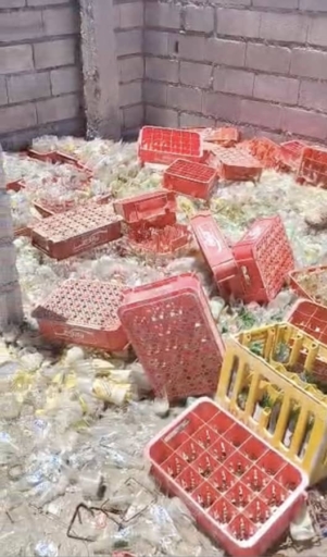 La Force de répression des gangs détruit des centaines de cocktails Molotov lors d’une opération à Tabarre