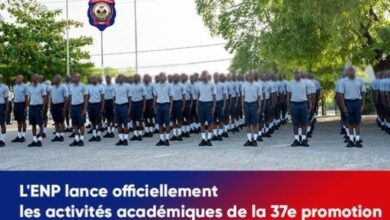 Haïti : L'ENP lance officiellement la formation académique de la 37e promotion