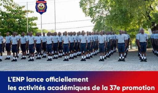 Haïti : L'ENP lance officiellement la formation académique de la 37e promotion
