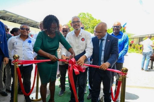 Aquin: le gouvernement inaugure l’École Nationale de Marre-à-Coiffe