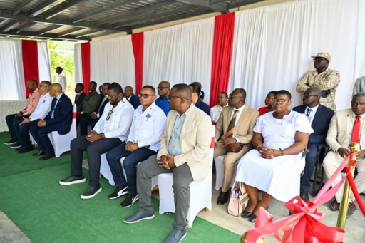 Aquin: le gouvernement inaugure l’École Nationale de Marre-à-Coiffe