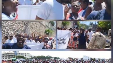 Haïti crise: Le CCSIHPE poursuit sa mobilisation dans la capitale pour défendre les petits commerçants