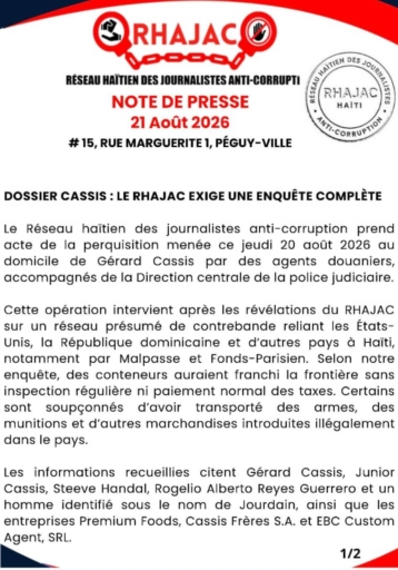Dossier Cassis : le RHAJAC exige une enquête complète et impartiale