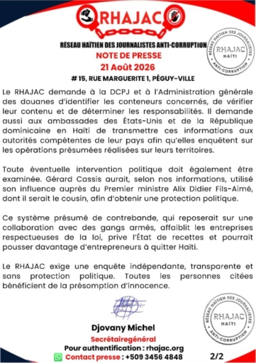Dossier Cassis : le RHAJAC exige une enquête complète et impartiale