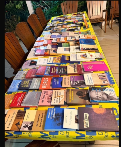 Quand les mots réunissent le Rotary Club de Marie-Galante autour de livres en liberté Haïti