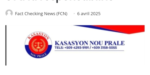 La Crise Politique en Haïti : "kasasyon nou prale" lance un appel à la mobilisation contre le CPT et à la responsabilité