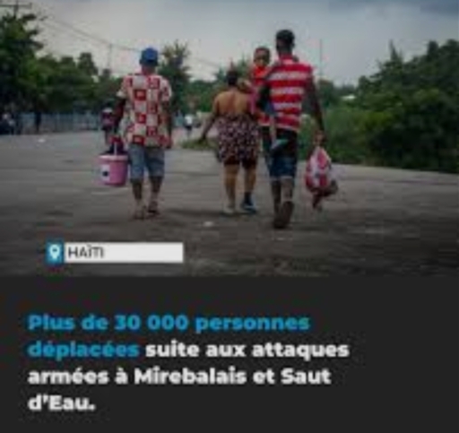 Plus de 50 mille déplacés en deux semaines dans le département du Centre, selon l'ONU
