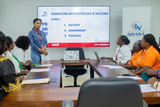 Haïti–Économie : la BRANA s’associe à trois organisations, dont le RANAMSAP, pour soutenir les commerçantes