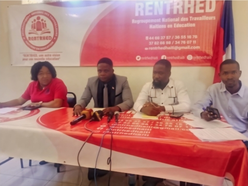 Haïti/Éducation : le RENTRHED dénonce la précarité des enseignants et du personnel administratif et presse le ministre Vijonet Démero d’agir