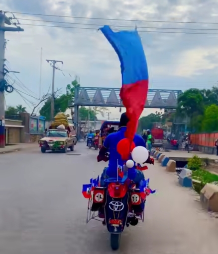 Alix Fils-Aimé à New-Jersey pour supporter les Grenadiers, en Haïti " ti twonpèt ", drapeaux et chants patriotiques: la fièvre du Mondial gagne les rues
