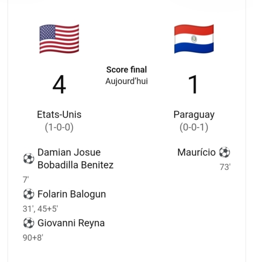 Mondial 2026 : les États-Unis écrasent le Paraguay pour leur entrée en lice