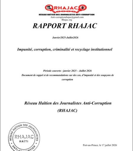 Le RHAJAC dénonce l'impunité persistante dans plusieurs dossiers impliquant d'anciens hauts fonctionnaires de l’État 