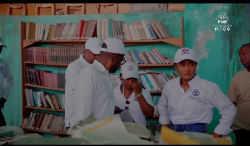 Visite d’évaluation du FNE au Lycée Philippe Guerrier au Cap-Haïtien