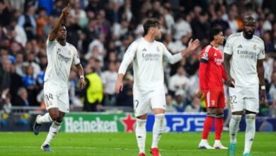 Ligue des champions: le Real Madrid fait taire Benfica grâce à un Vinícius décisif