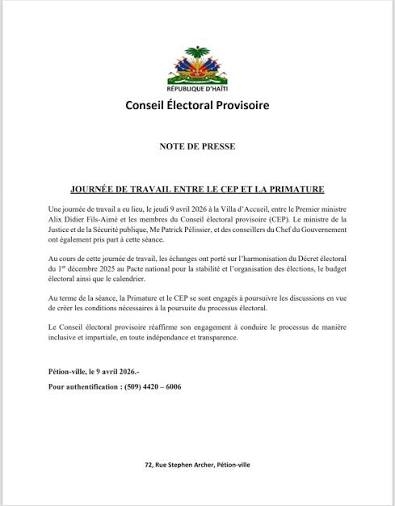 Budget électoral en Haïti : le CEP ajuste le cap face aux exigences du processus démocratique
